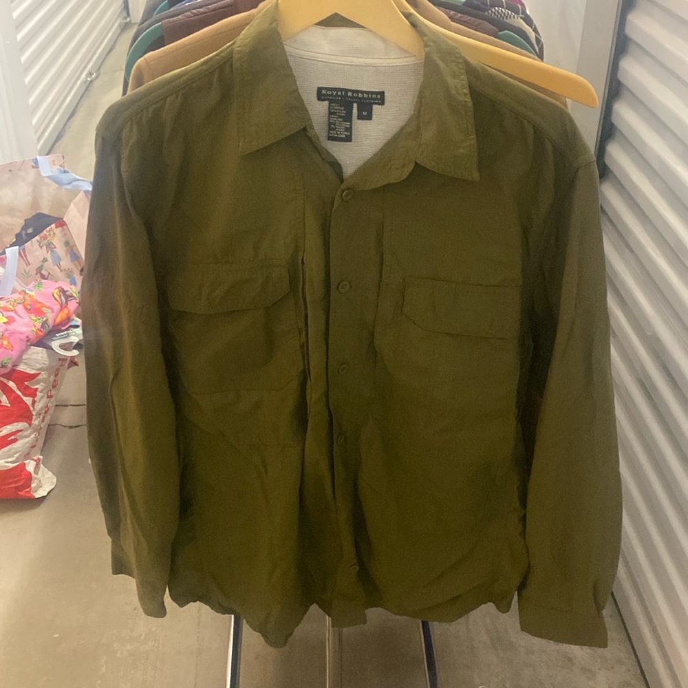 Royal Robbins Outdoor Travel Clothing Bug Barrier Expedition Long Sleeve Top